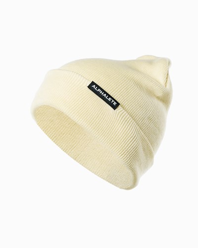 Alphalete Bomulds Knit Beanie Resin | JBAMG7620