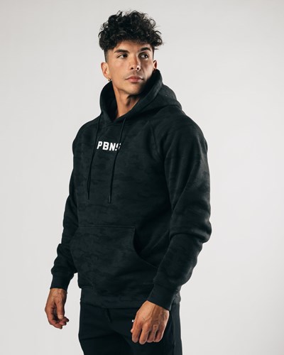 Alphalete Fitted Performance Hoodie Darkest Hour | SQVUG1254