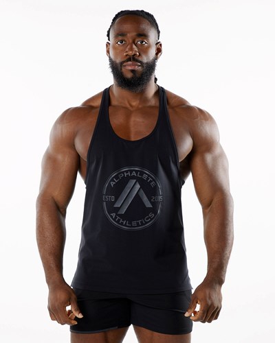 Alphalete Fitted Performance Stringer Blackout | FWPTS3658