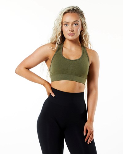 Alphalete High-Impact Seamless Sports Bra Aspen | EUFJP0798