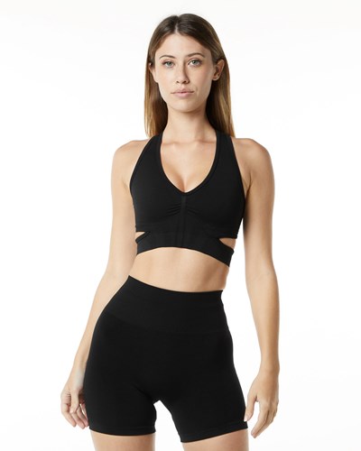 Alphalete High-Impact Seamless Sports Bra Sort | IZNAW3579