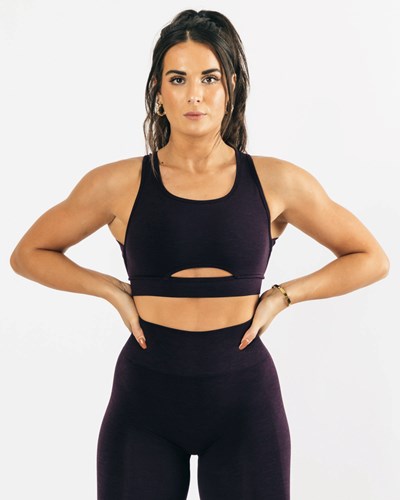 Alphalete High-Impact Seamless Sports Bra Twilight | KJOZX0563