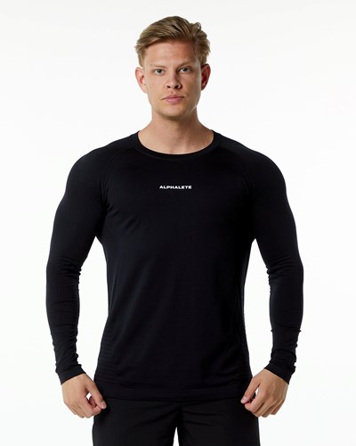 Alphalete High Performance Seamless Long Sleeve Tee Sort | JMWKI7168