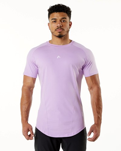 Alphalete High Performance Tee Lavendel | VBIEQ6590