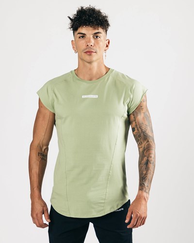 Alphalete High Performance Uden Ærmer Tee Meadow | PGWTJ0759