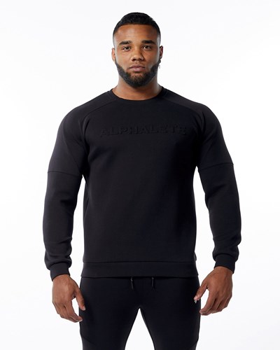 Alphalete Interlock Knit Pullover Sort | JLPRA6248