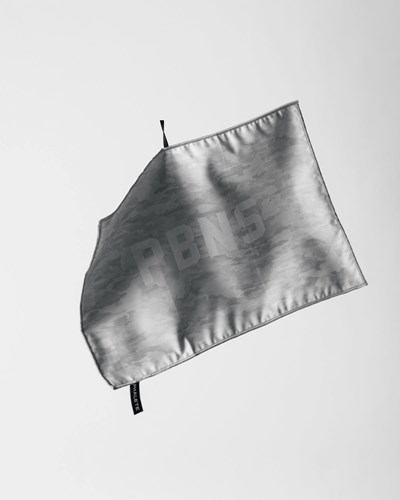 Alphalete Premium PBNS Gym Towel Sølv Camo | DYZOS8103