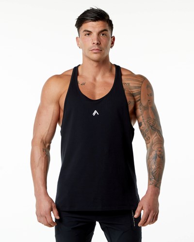 Alphalete Stepped Hem Stringer Sort | UMWCV3279