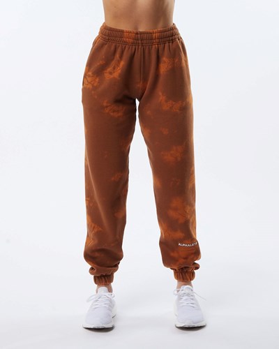 Alphalete Washed 30" Fleece Jogger Penny | HNLUW7609