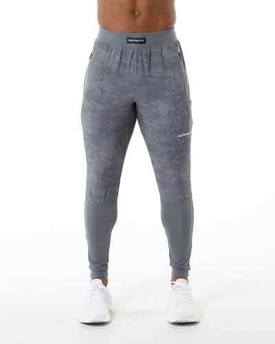 Alphalete Woven 4-Way Stretch 29" Pant Grå | IZGUR2768