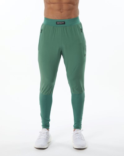 Alphalete Woven 4-Way Stretch 29" Pant Grøn | WOJPM4895