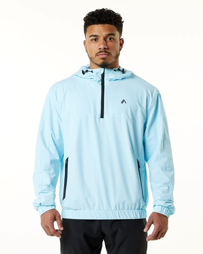 Alphalete Woven Performance Jacket Blå | GOFCH5672