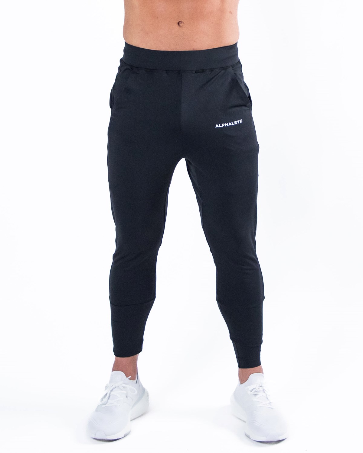 Alphalete 4-Way Stretch Jogger Charcoal | NXKWD4792