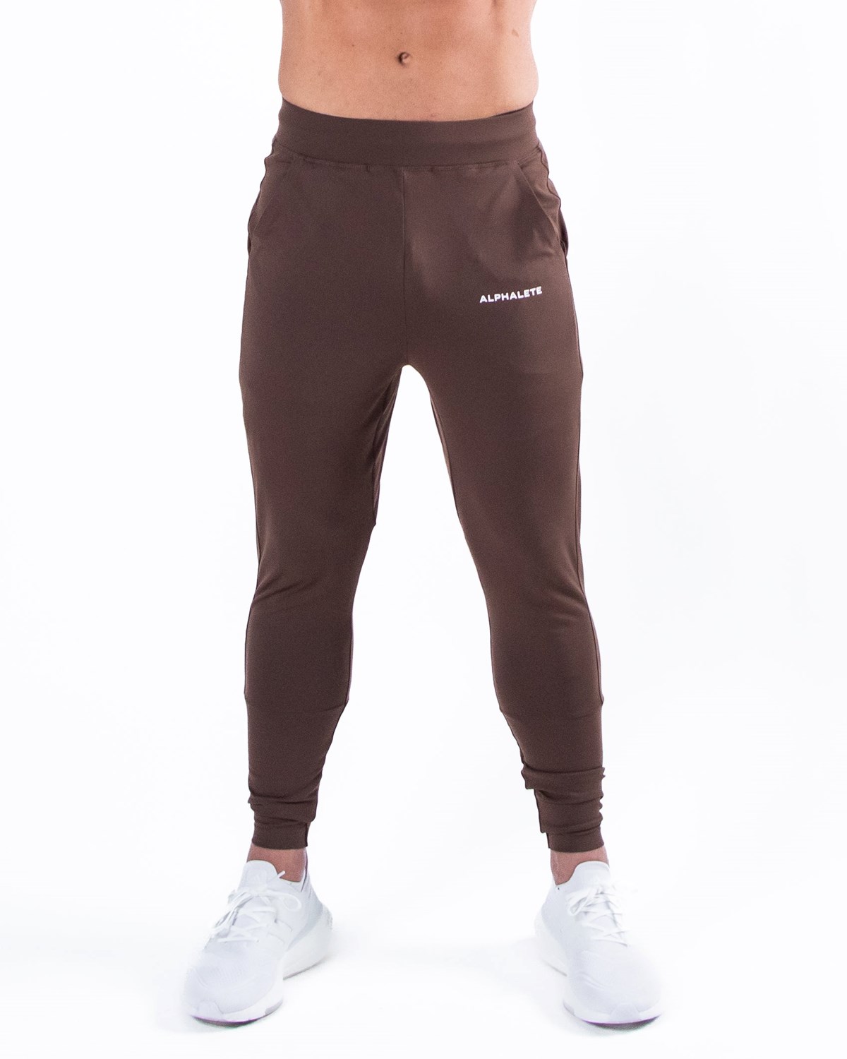 Alphalete 4-Way Stretch Jogger Kaffe | KUGYW6745