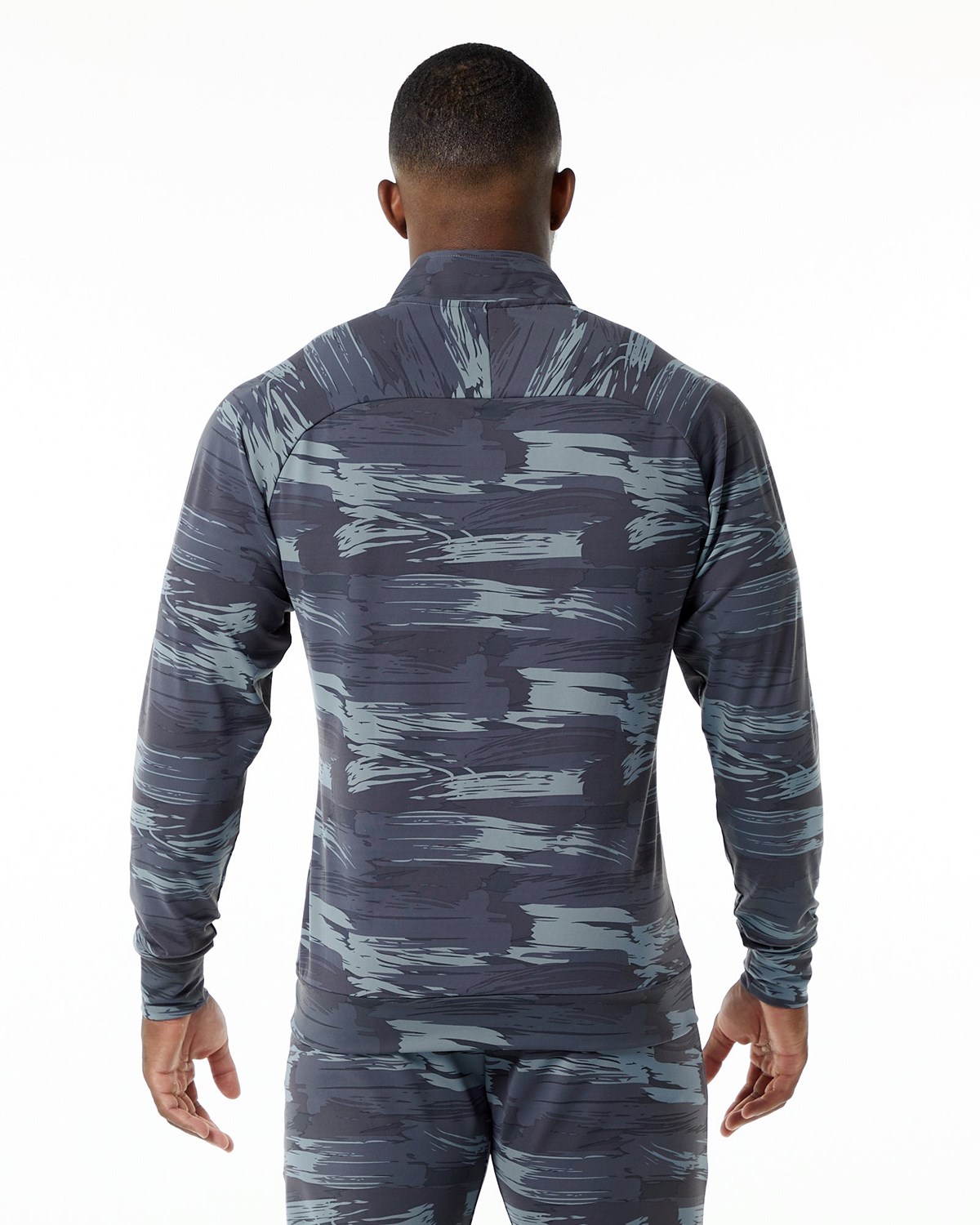 Alphalete 4-Way Stretch Track Jacket Camo | FHKOJ1683