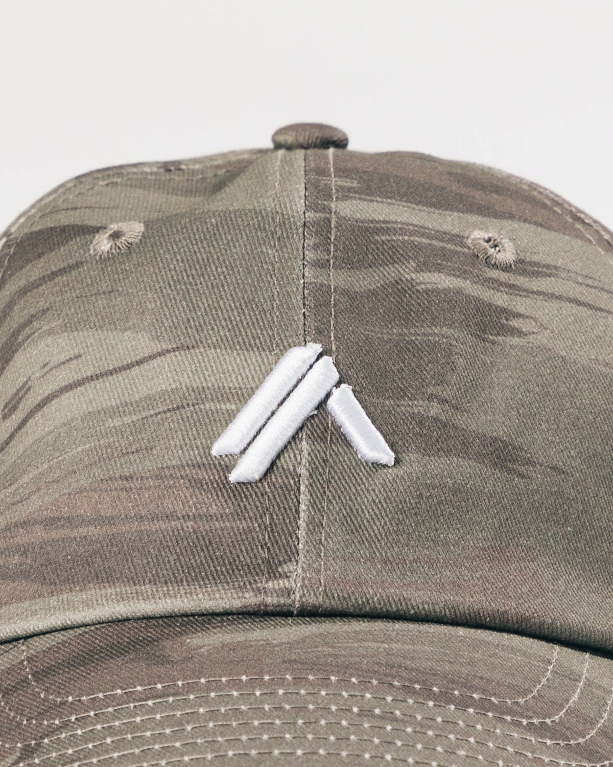 Alphalete Adjustable Cap Olivengrøn Camo | MWAHF7012