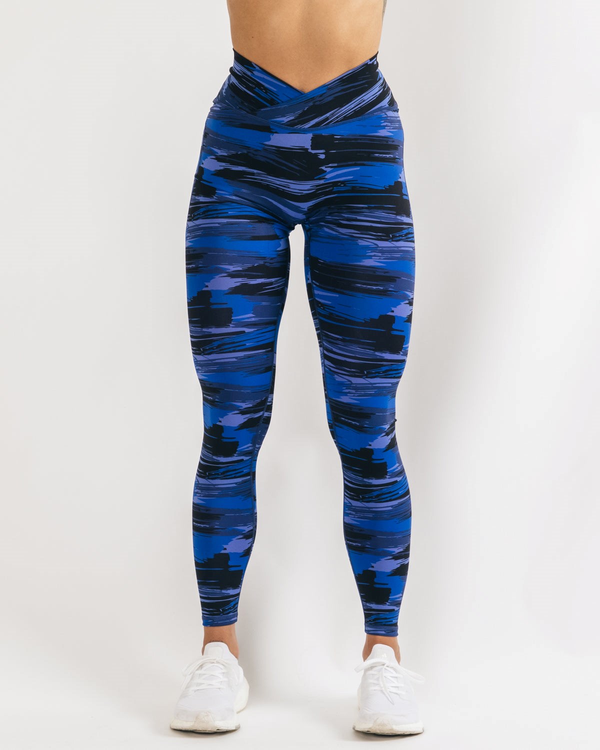 Alphalete All-Purpose Legging Blå Camo | JPDBA8601