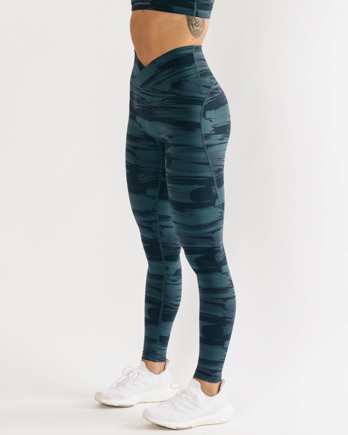 Alphalete All-Purpose Legging Blå Camo | KTXOL5304