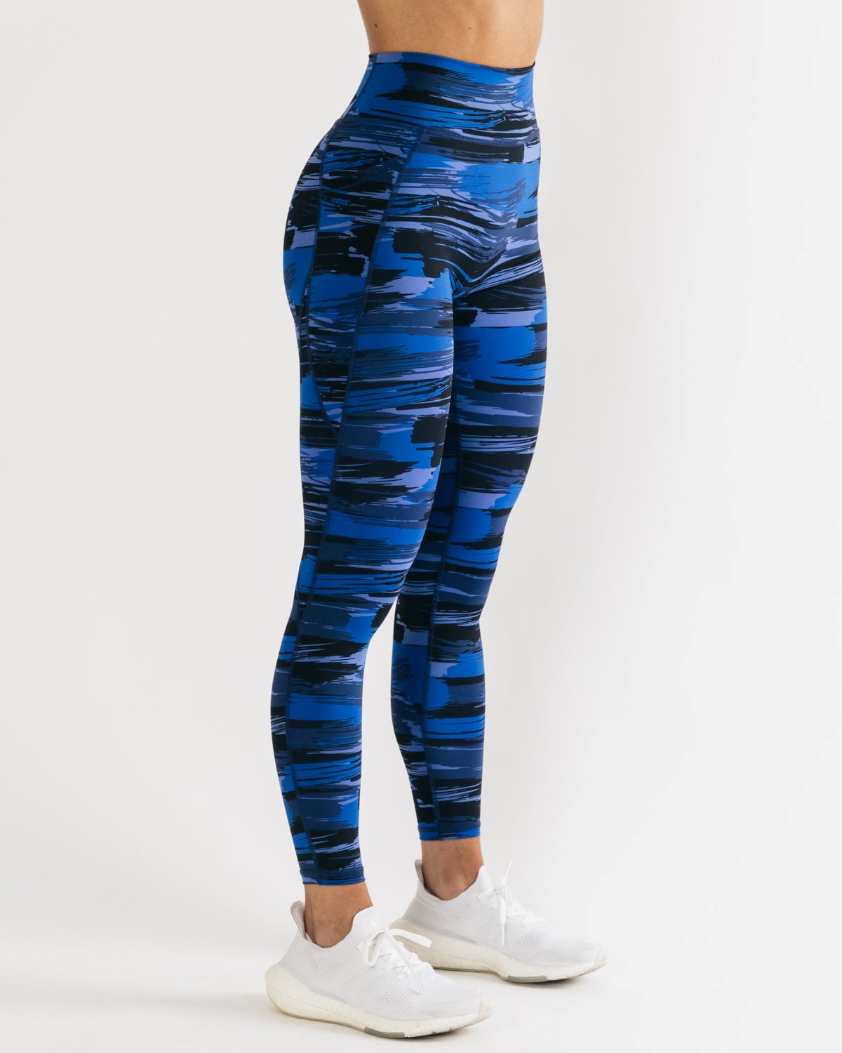 Alphalete All-Purpose Legging Blå Camo | YHBAK9507