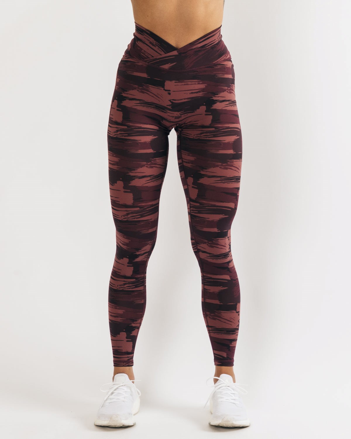 Alphalete All-Purpose Legging Bordeaux Camo | DWYRI6308