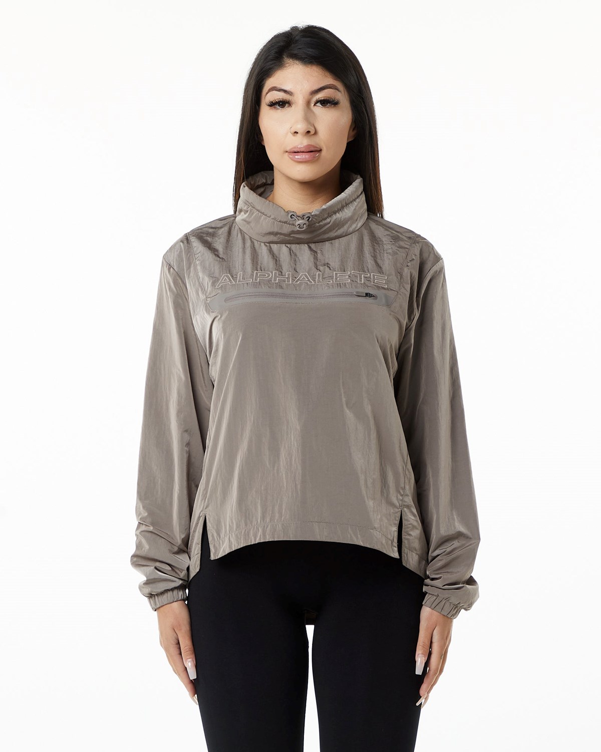 Alphalete All-Purpose Pullover Brune | AMLOP2815