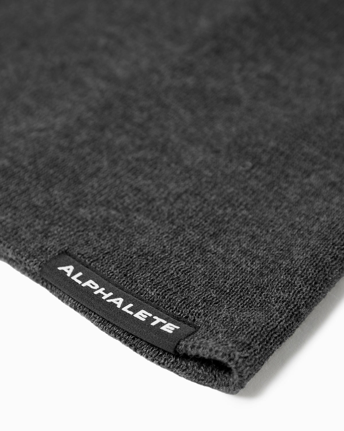 Alphalete Bomulds Knit Beanie Charcoal | YOLUA1863