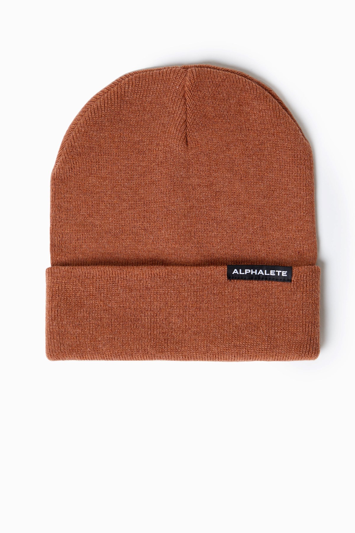 Alphalete Bomulds Knit Beanie Clay | FDMTO4628