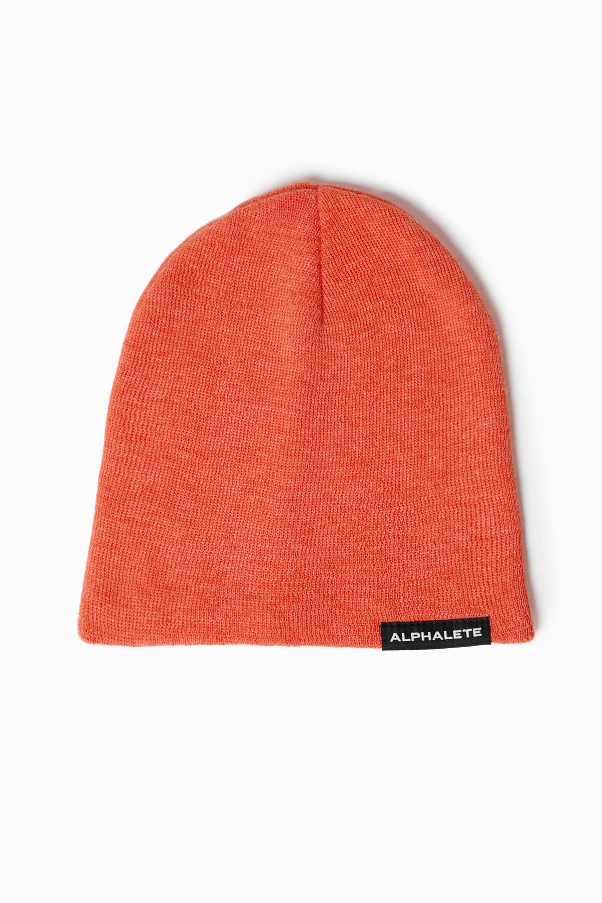 Alphalete Bomulds Knit Beanie Orange | FLBQI0587