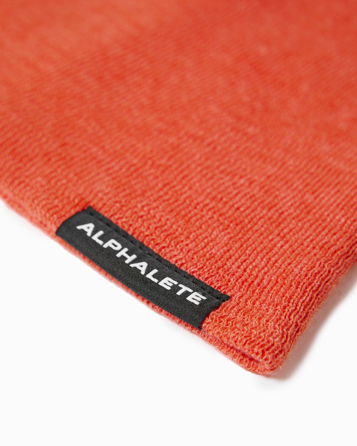 Alphalete Bomulds Knit Beanie Orange | FLBQI0587