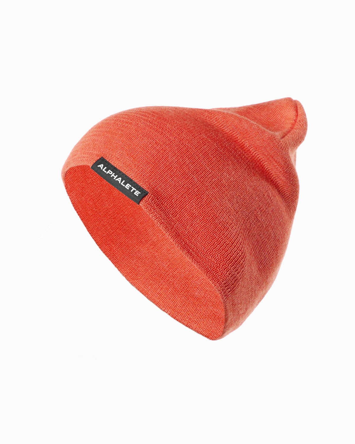 Alphalete Bomulds Knit Beanie Orange | FLBQI0587