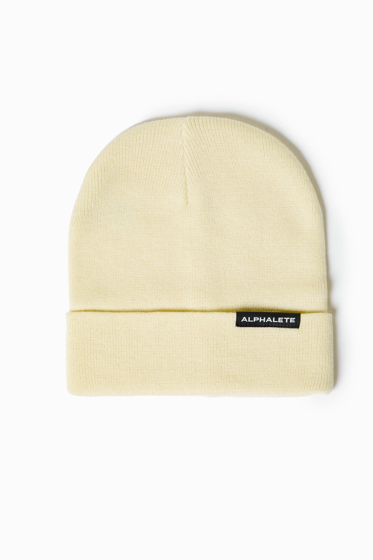 Alphalete Bomulds Knit Beanie Resin | WYIMK3562