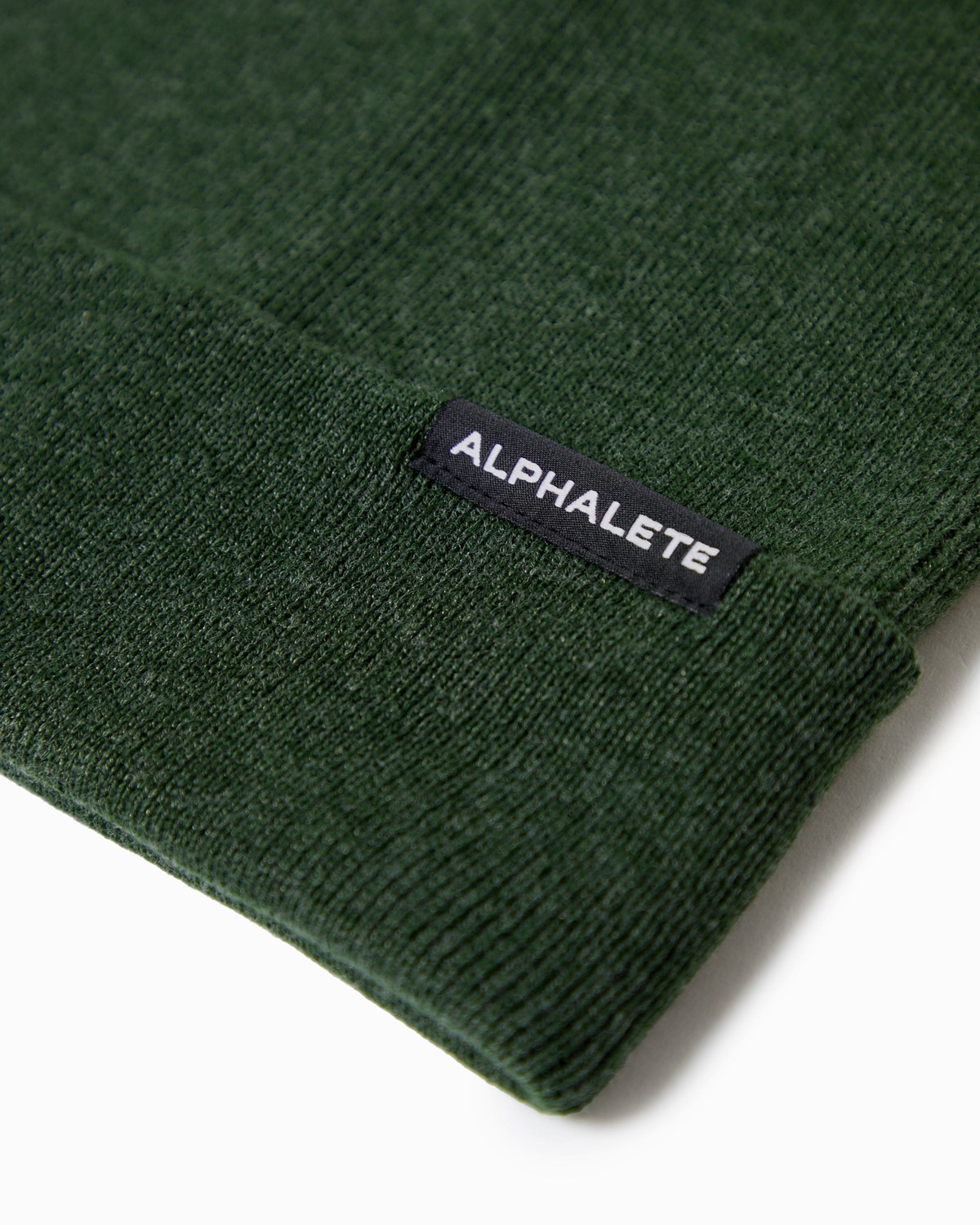 Alphalete Bomulds Knit Beanie Wild Sage | CEAXW5237