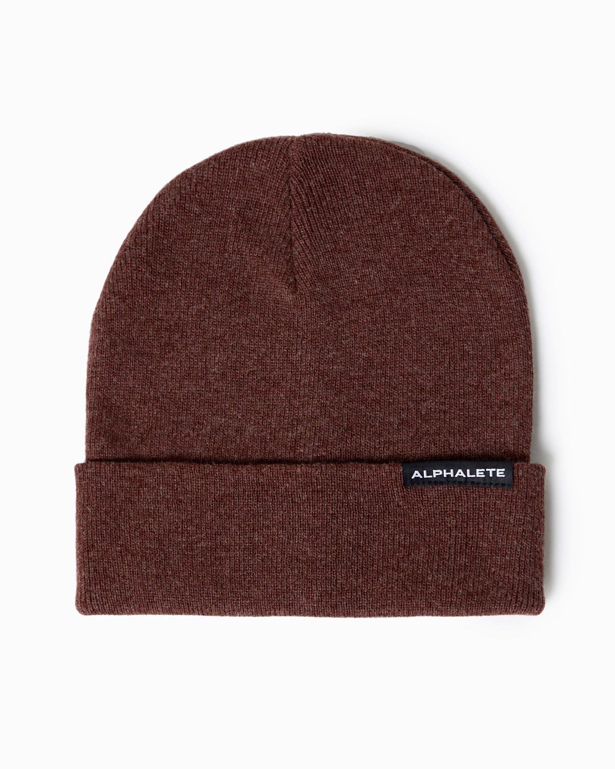 Alphalete Bomulds Knit Beanie Wine | QFXLU1023