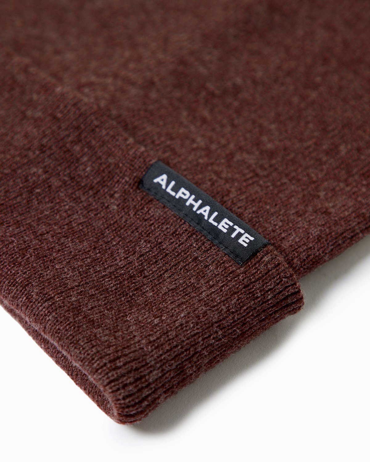 Alphalete Bomulds Knit Beanie Wine | QFXLU1023