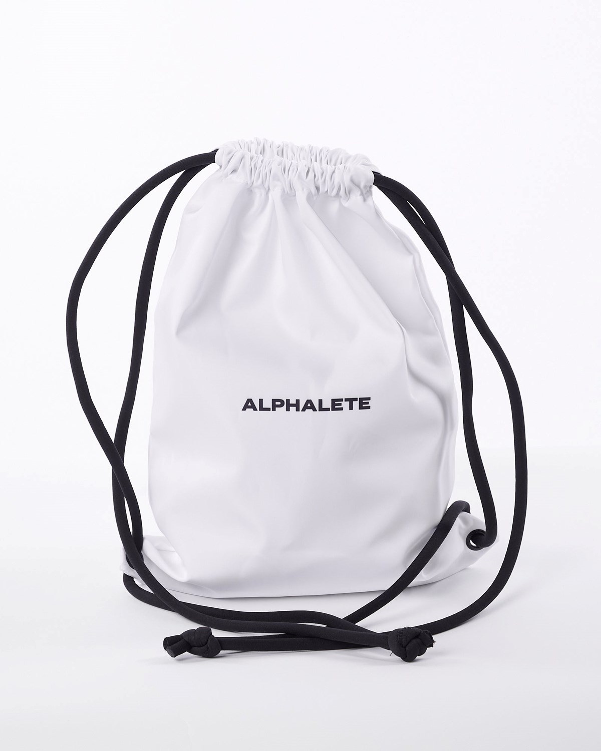 Alphalete Drawstring Bag Hvide | ADCWL2857