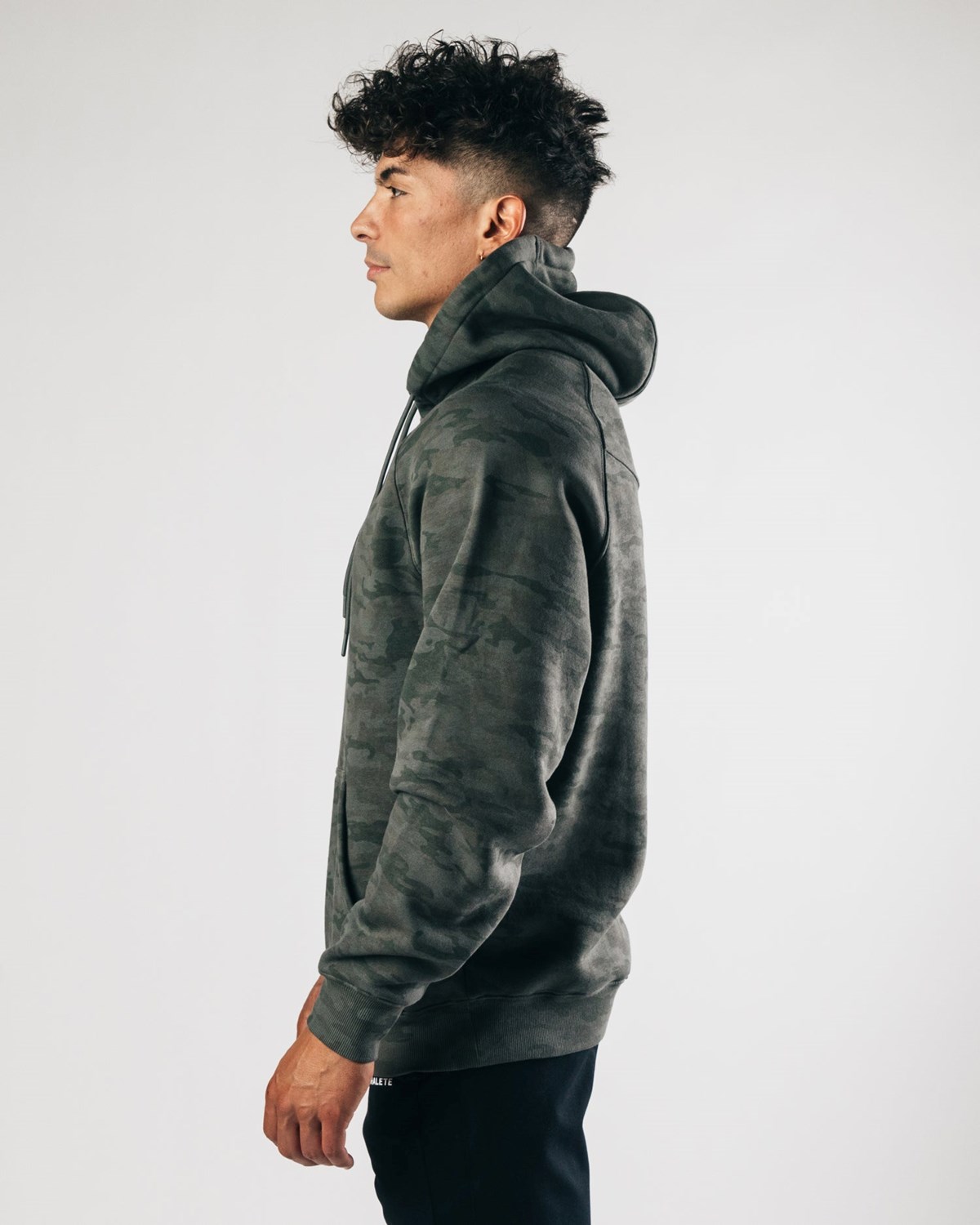 Alphalete Fitted Performance Hoodie Grøn | GFAML3168