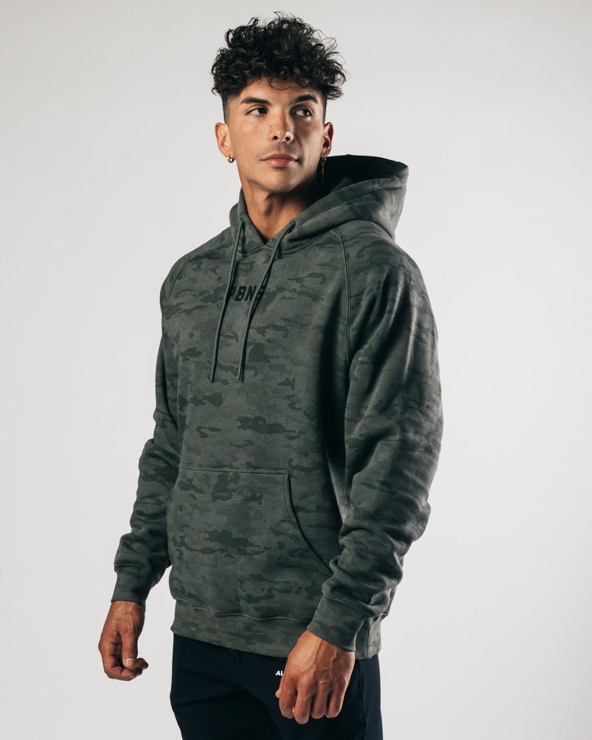 Alphalete Fitted Performance Hoodie Grøn | TYSFU4823