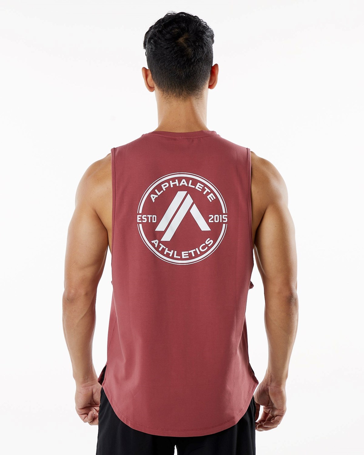 Alphalete Fitted Performance Tank Gingerbread | GCXJD9675