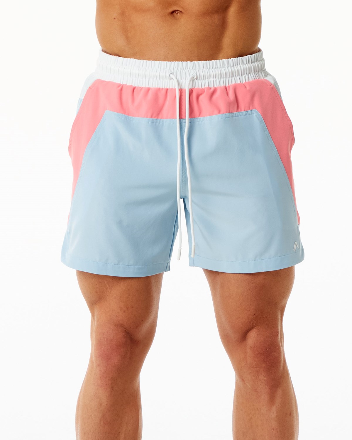 Alphalete Forede Swim Trunk Koral Lyseblå | BECLZ6135