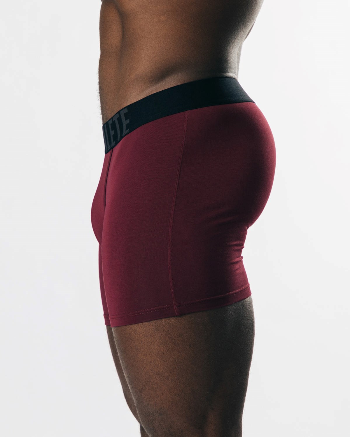 Alphalete Frictionless Modal Boxer Brief Bordeaux | ERUZK1869