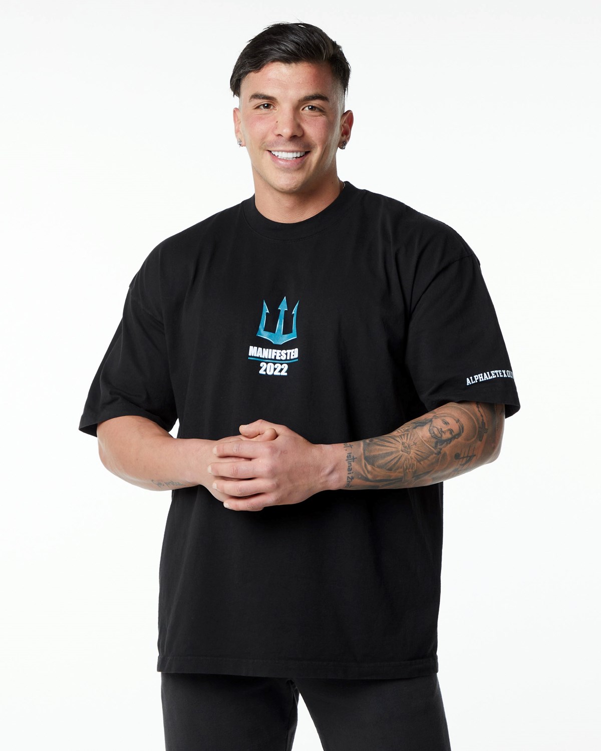 Alphalete Heavyweight Oversized Tee Sort | DLKOE6319