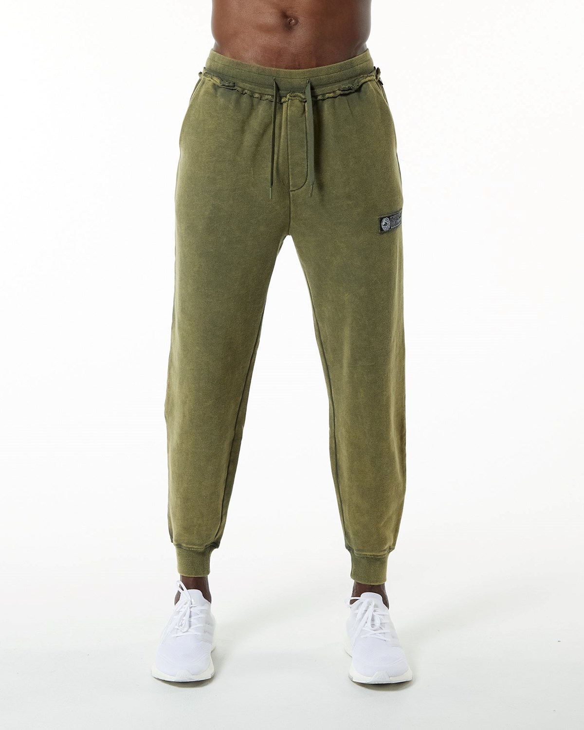 Alphalete Heavyweight Washed Terry Jogger Grøn | CLEUW6594