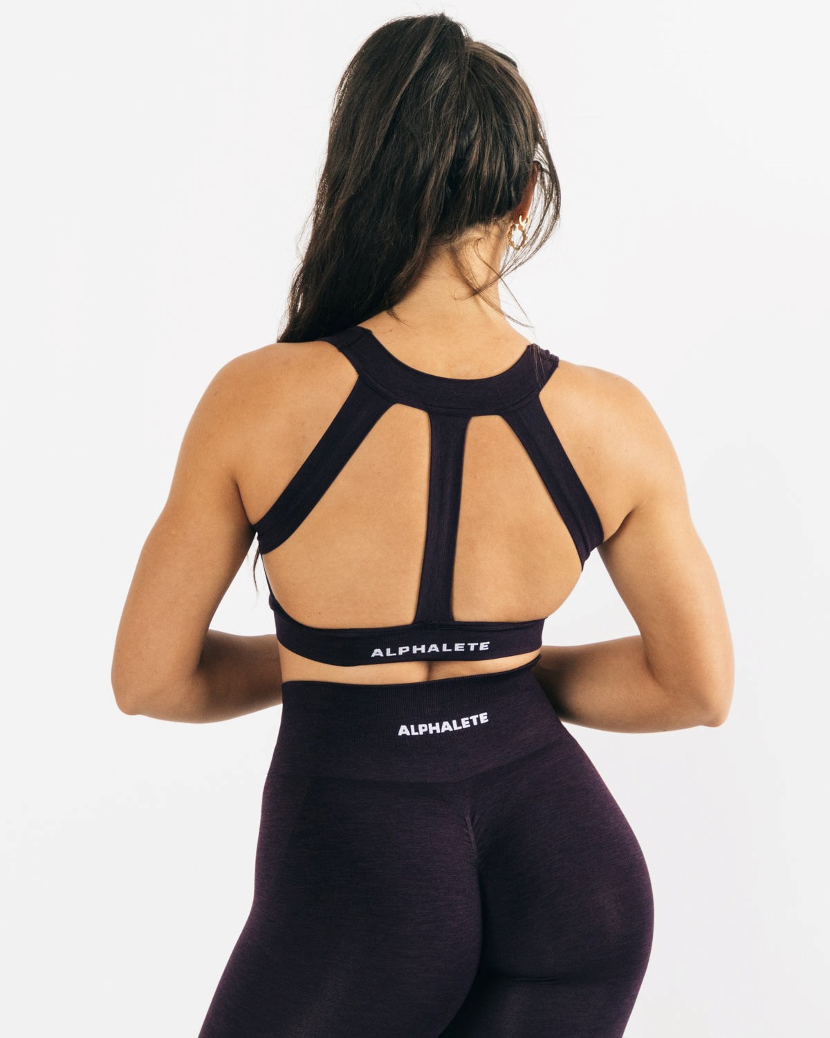 Alphalete High-Impact Seamless Sports Bra Twilight | KJOZX0563