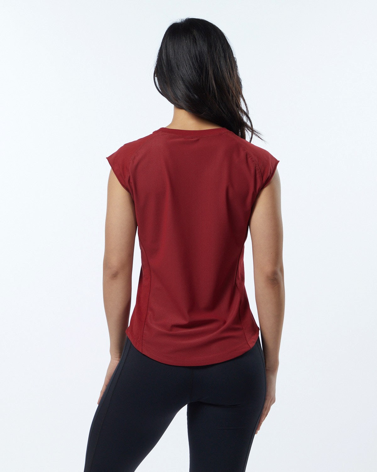 Alphalete High Performance Kort Sleeve Tee Rød | GZHOX0687