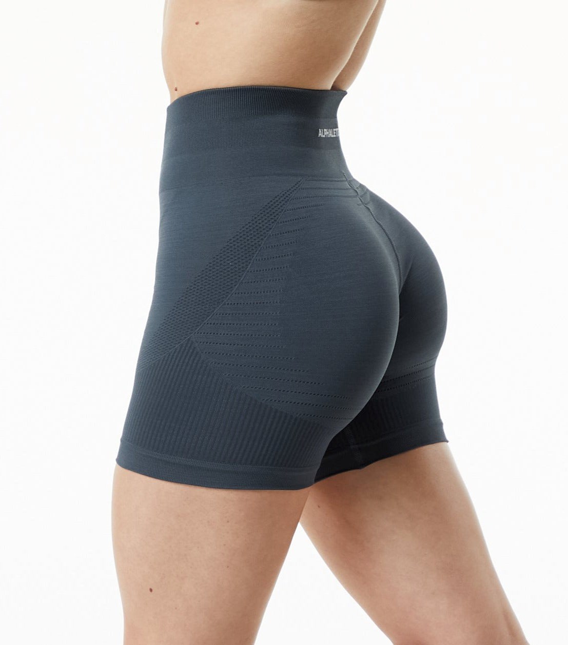 Alphalete High Performance Seamless Kort Carbon | JVXMN8023