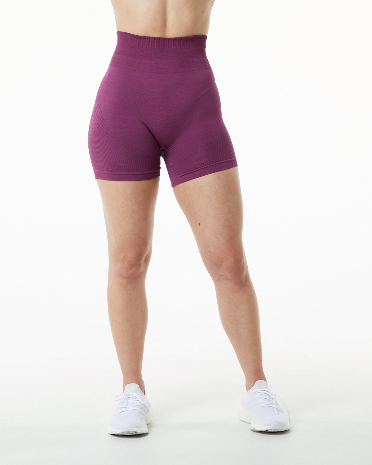 Alphalete High Performance Seamless Kort Grape | SFNGX6143