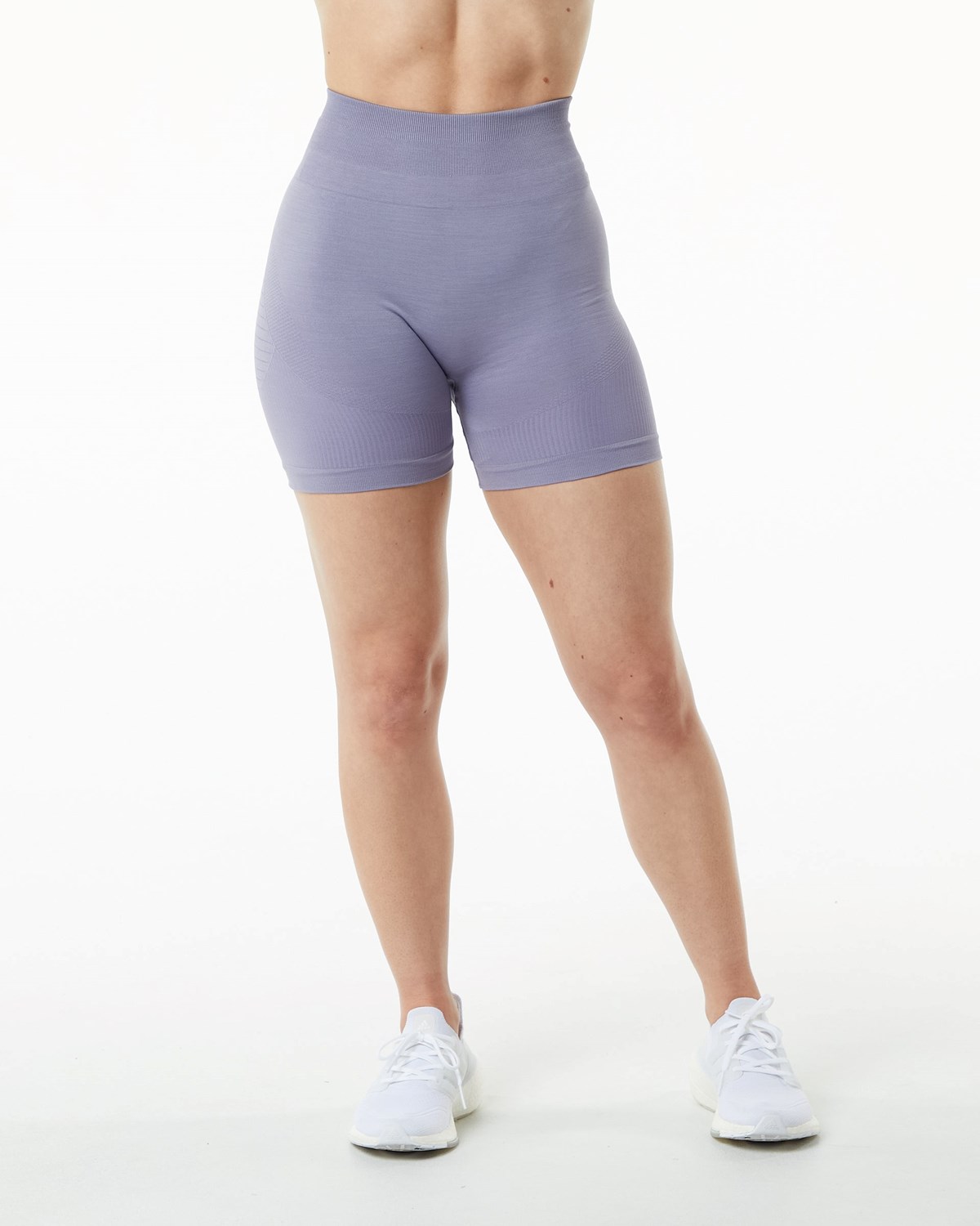 Alphalete High Performance Seamless Kort Lavendel | SKZQM0296