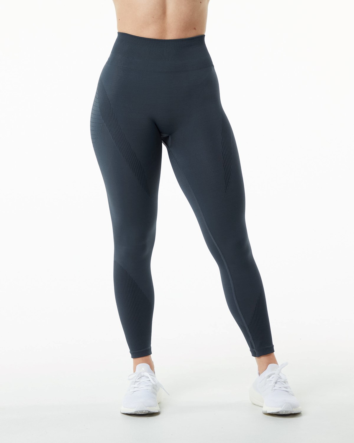 Alphalete High Performance Seamless Legging Carbon | FQXZM5469