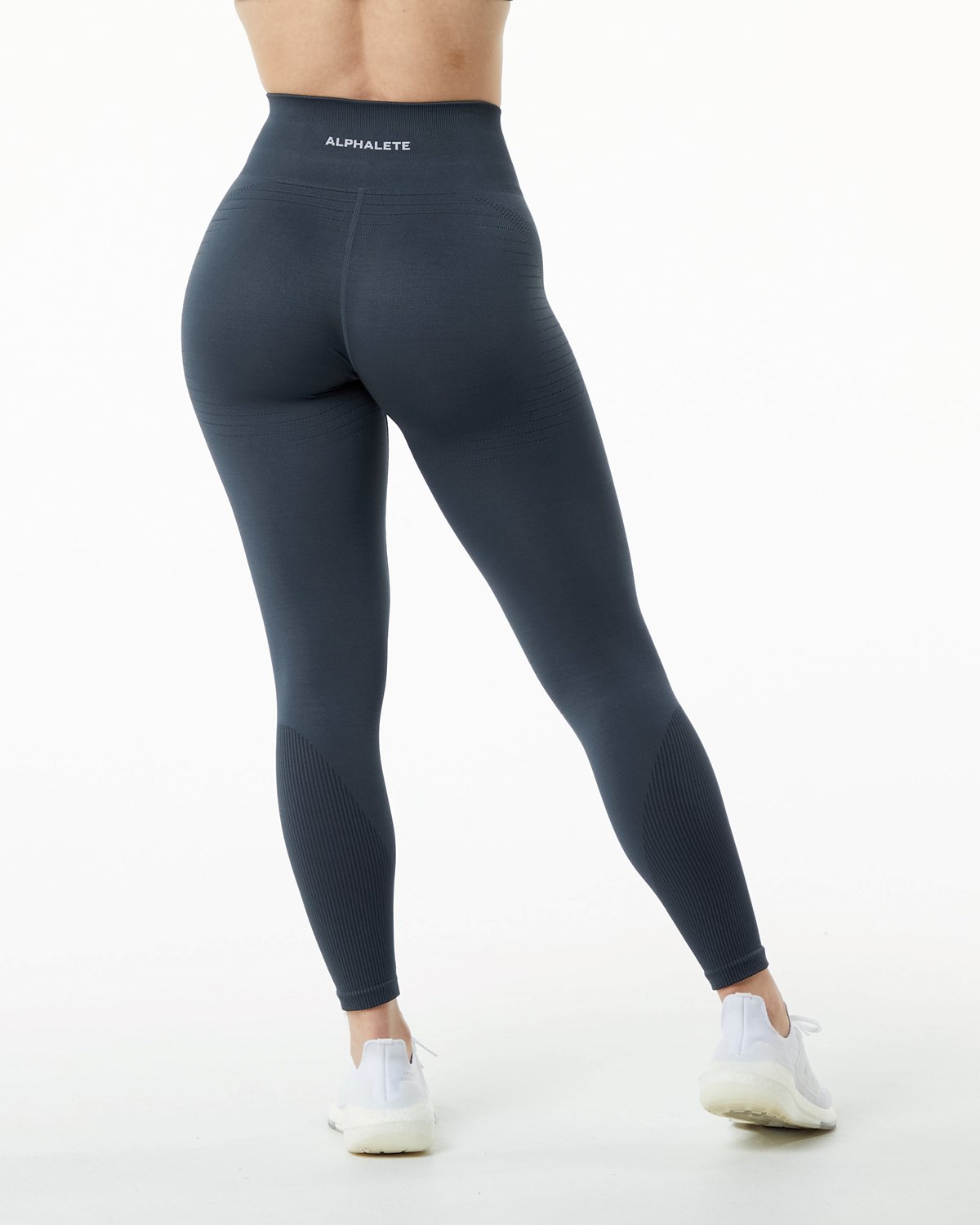 Alphalete High Performance Seamless Legging Carbon | FQXZM5469