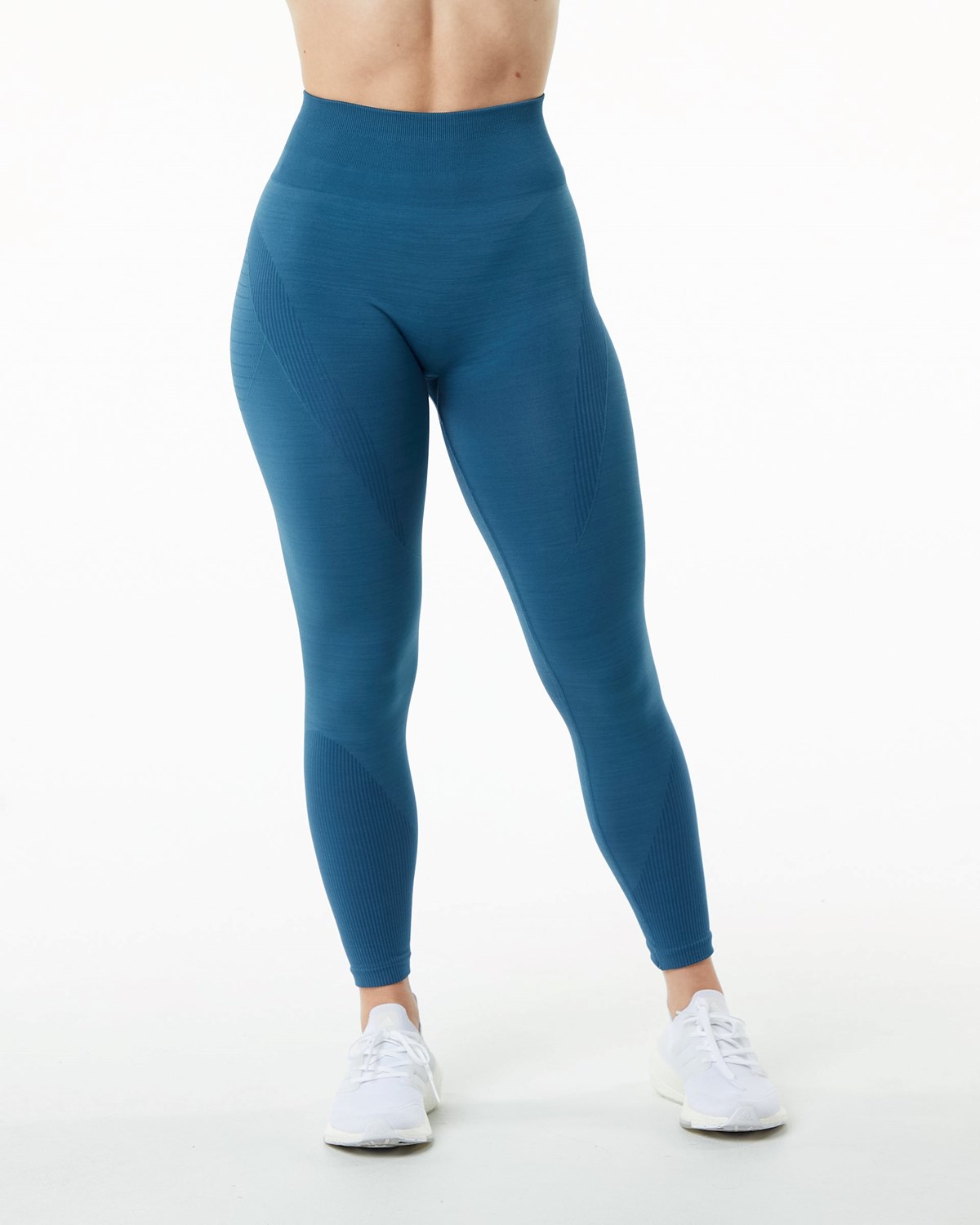 Alphalete High Performance Seamless Legging Blå | LAICG9718